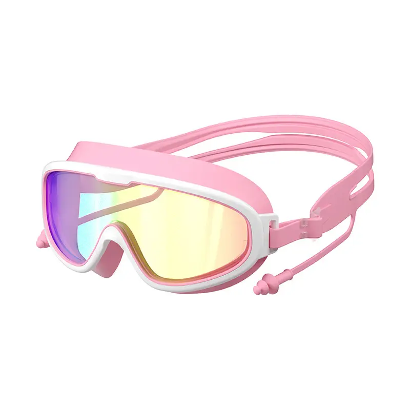 Waterproof anti-fog HD large frame children's swimming goggles boys and girls professional diving glasses swimming equipment manufacturers wholesale
