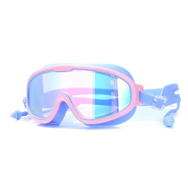 Waterproof anti-fog HD large frame children's swimming goggles boys and girls professional diving glasses swimming equipment manufacturers wholesale