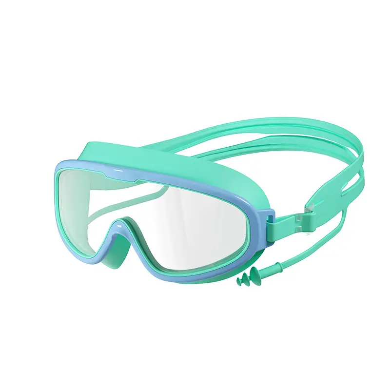 Waterproof anti-fog HD large frame children's swimming goggles boys and girls professional diving glasses swimming equipment manufacturers wholesale