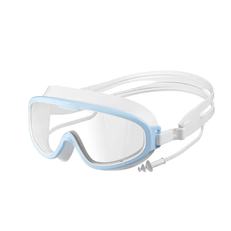 Waterproof anti-fog HD large frame children's swimming goggles boys and girls professional diving glasses swimming equipment manufacturers wholesale