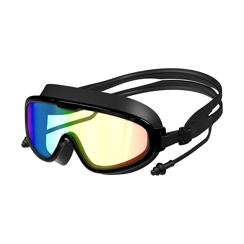 Waterproof anti-fog HD large frame children's swimming goggles boys and girls professional diving glasses swimming equipment manufacturers wholesale