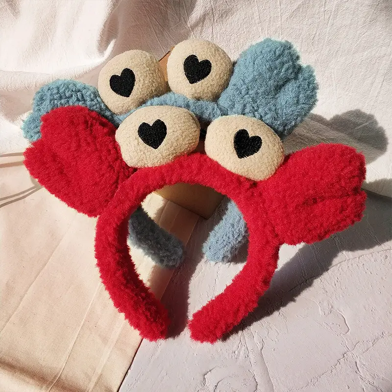Plush Flower Hairband for Women Korean Style - Image 119