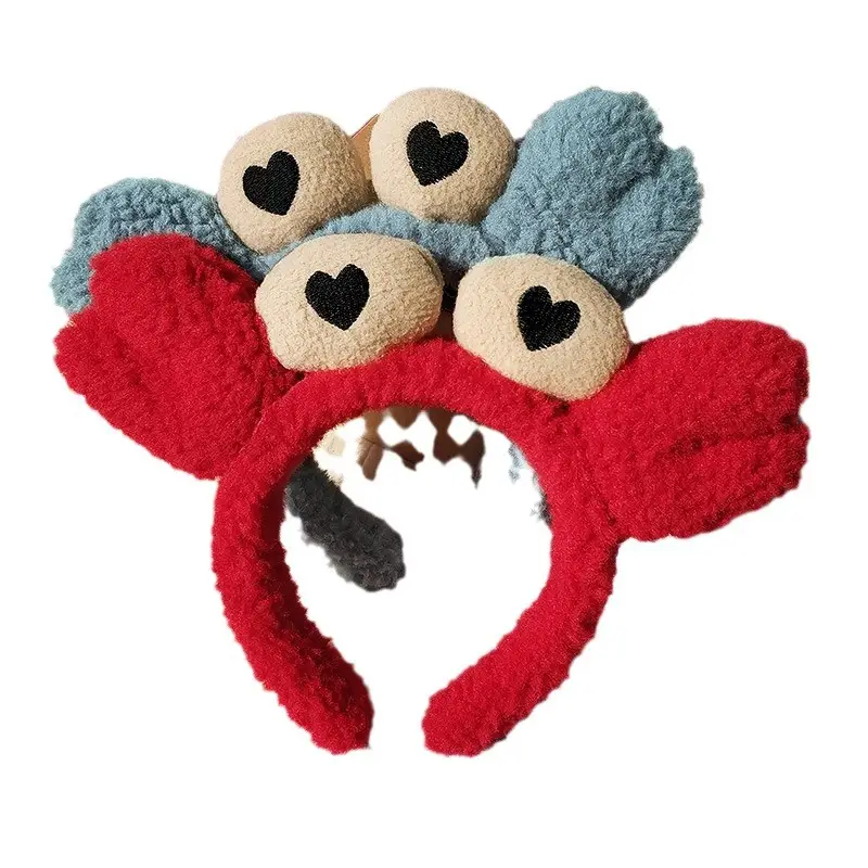 Plush Flower Hairband for Women Korean Style - Image 120