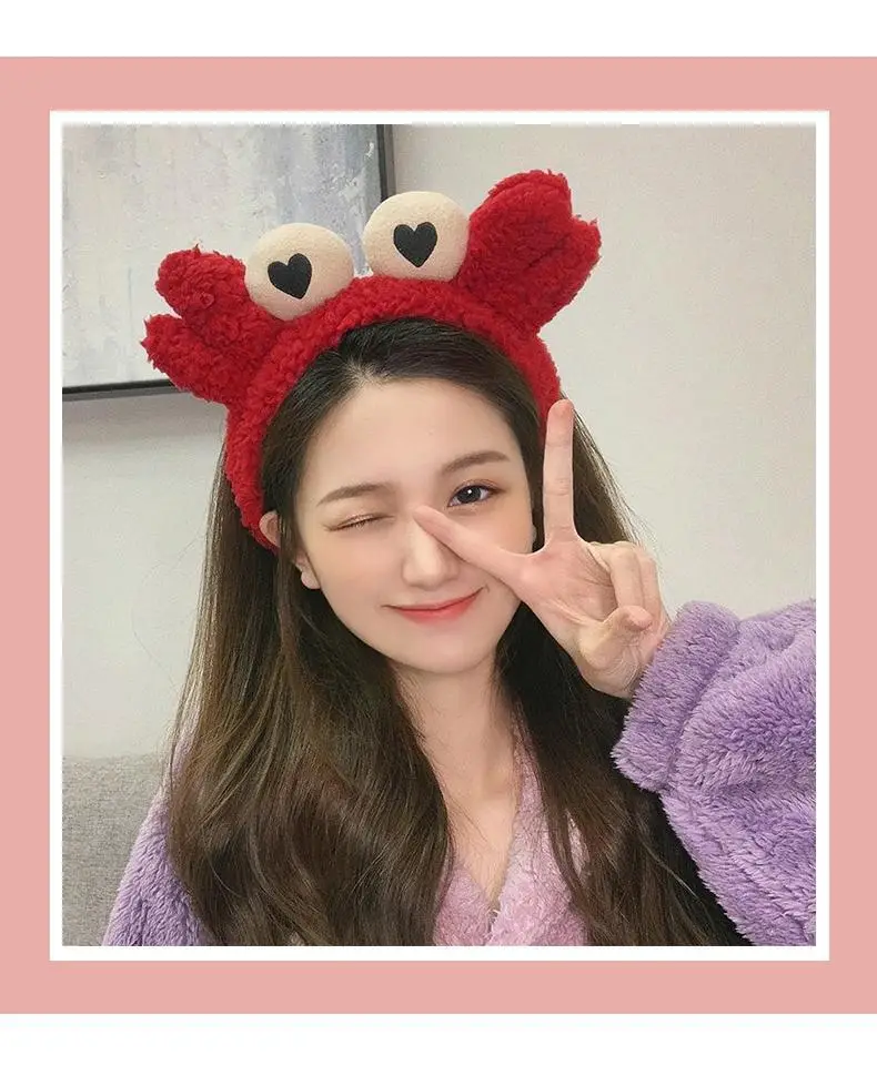 Plush Flower Hairband for Women Korean Style — feature 24