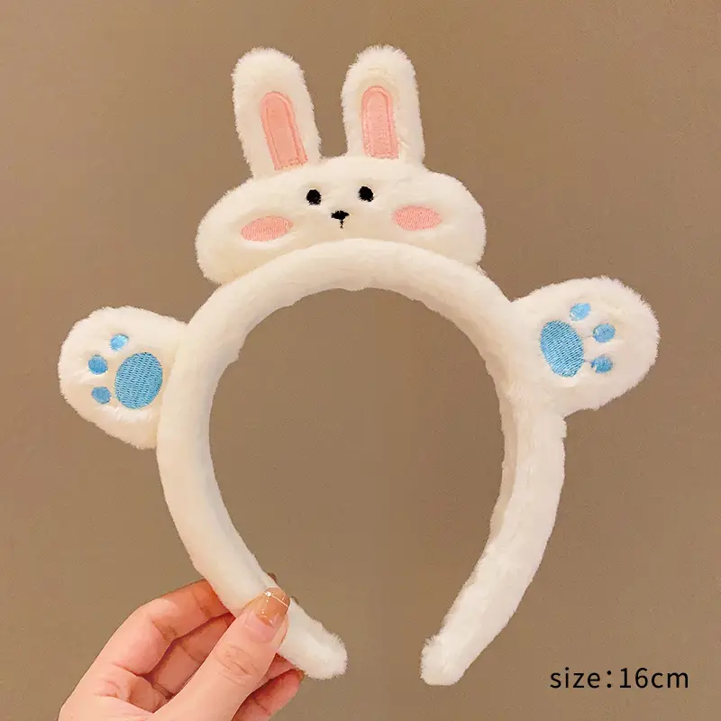 Plush Flower Hairband for Women Korean Style - Image 101