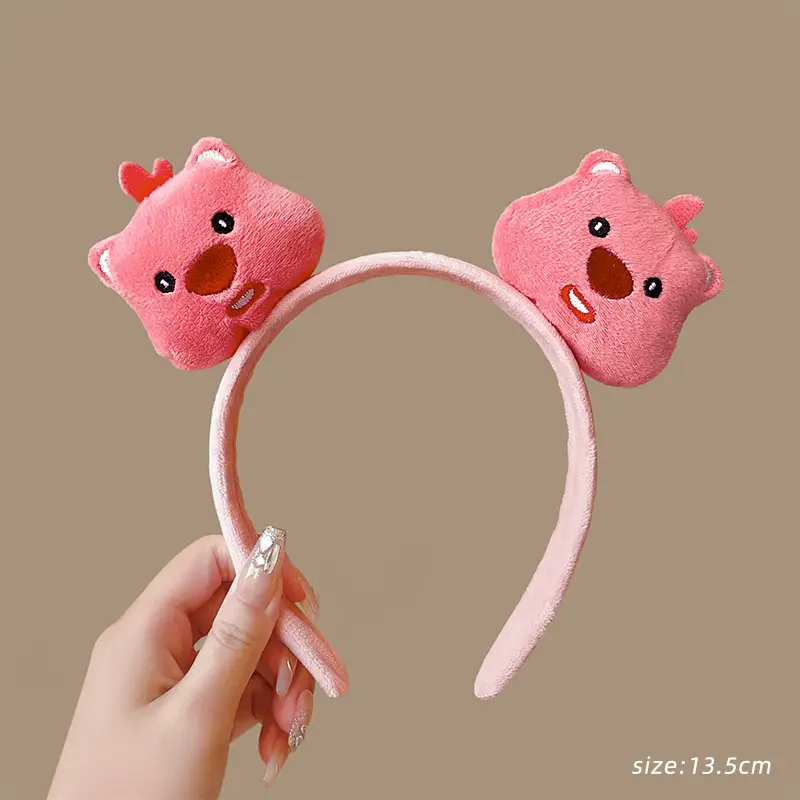 Plush Flower Hairband for Women Korean Style - Image 103