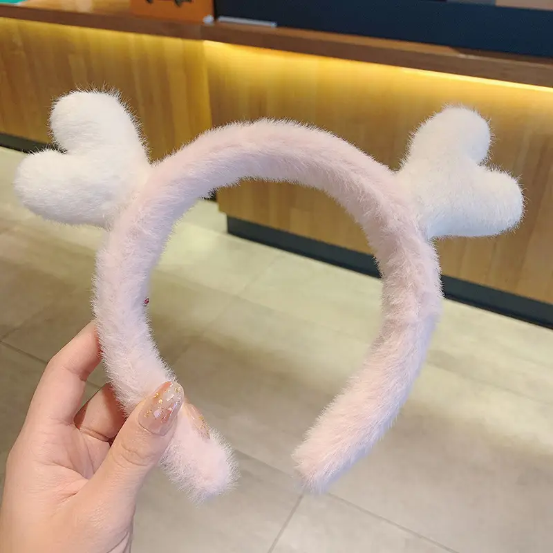 Plush Flower Hairband for Women Korean Style - Image 44