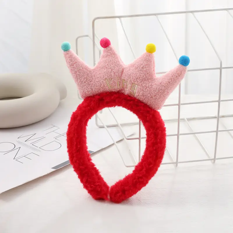 Plush Flower Hairband for Women Korean Style - Image 47