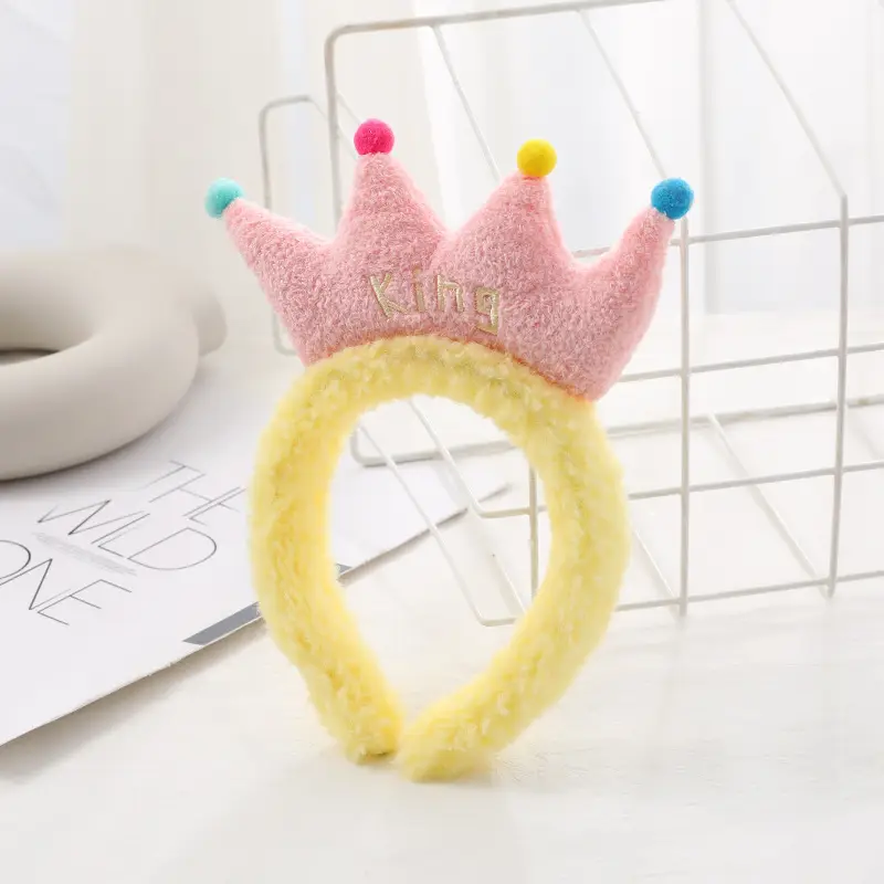 Plush Flower Hairband for Women Korean Style - Image 49