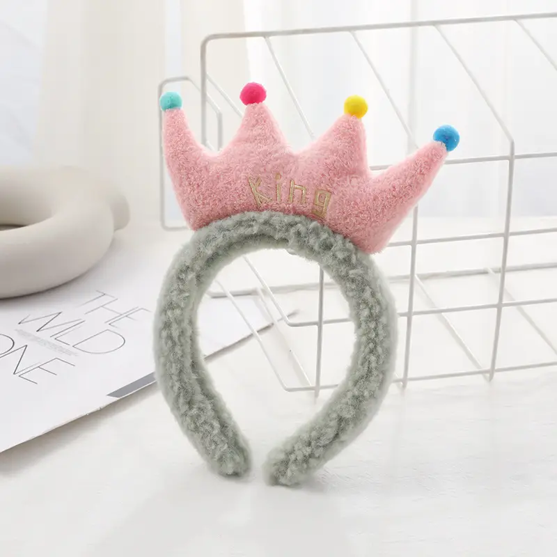 Plush Flower Hairband for Women Korean Style - Image 51