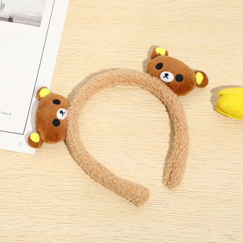 Plush Flower Hairband for Women Korean Style - Image 56