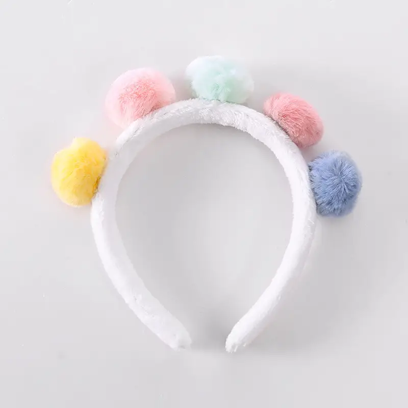 Plush Flower Hairband for Women Korean Style - Image 58