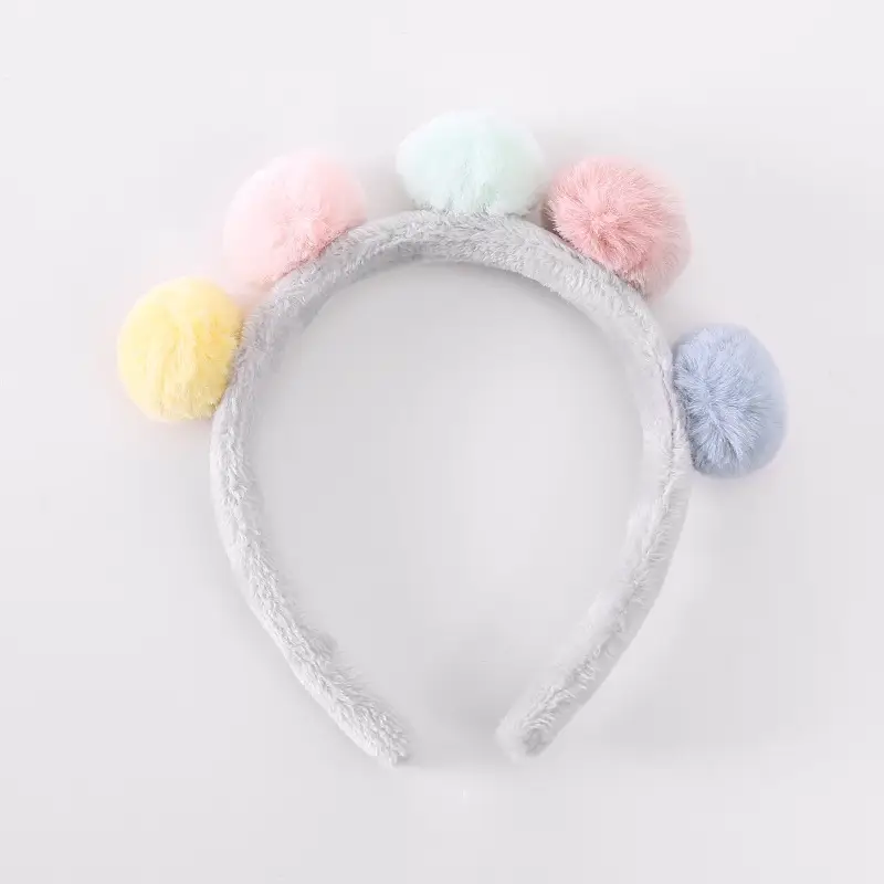 Plush Flower Hairband for Women Korean Style - Image 59