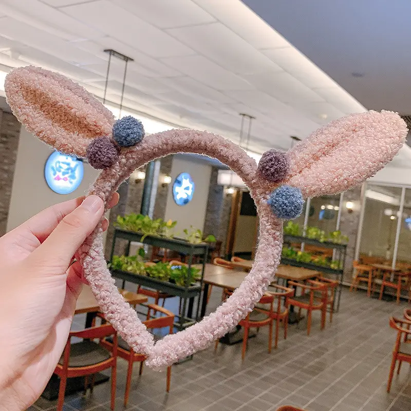 Plush Flower Hairband for Women Korean Style - Image 61