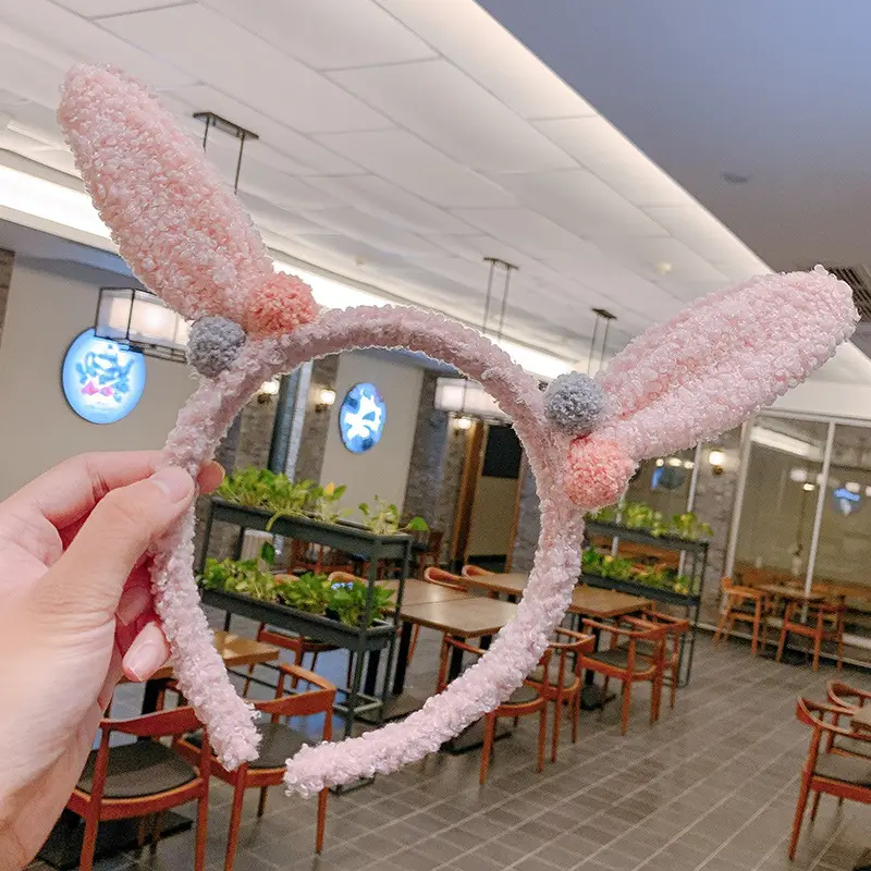 Plush Flower Hairband for Women Korean Style - Image 62
