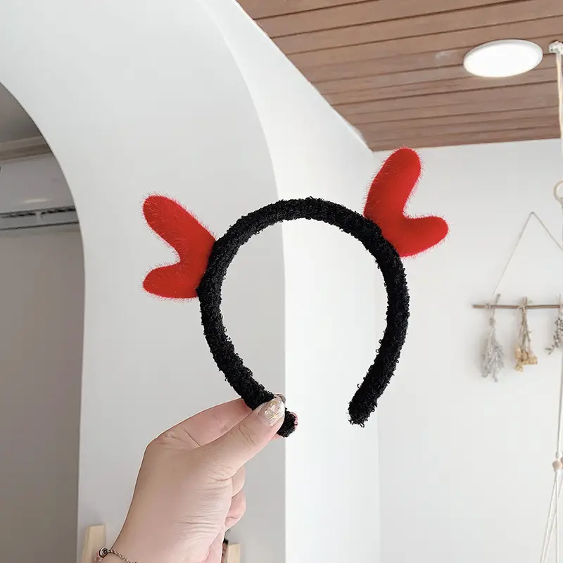 Plush Flower Hairband for Women Korean Style - Image 70