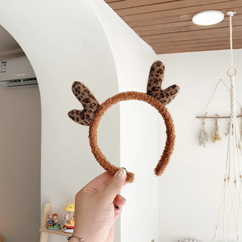 Plush Flower Hairband for Women Korean Style - Image 73