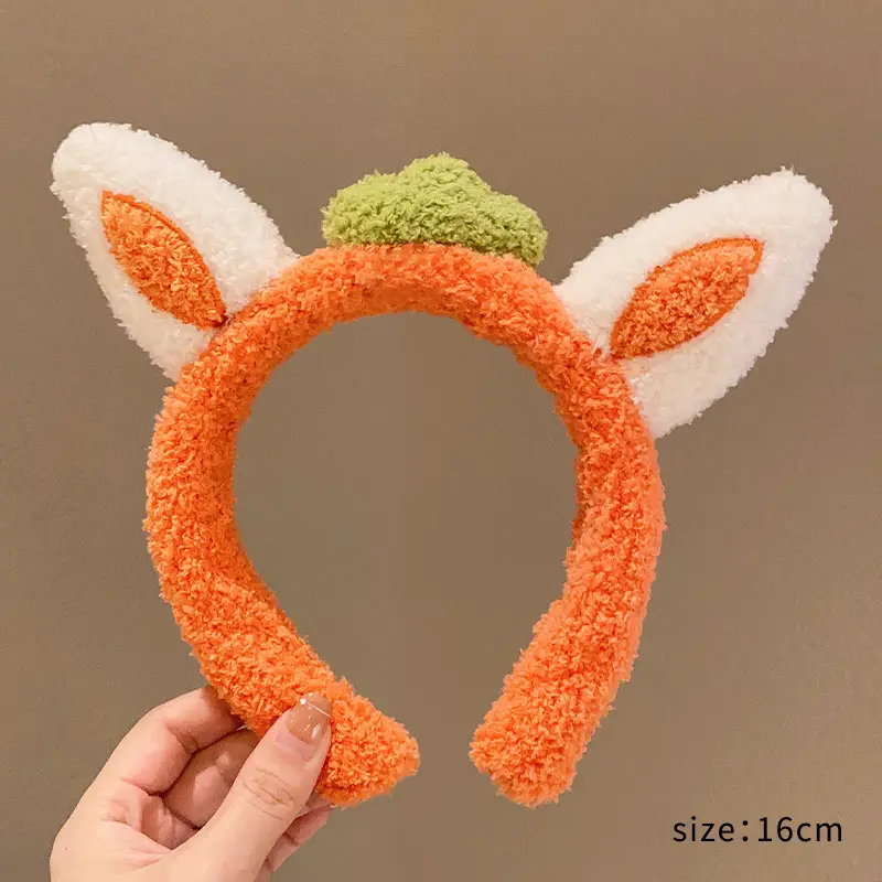Plush Flower Hairband for Women Korean Style - Image 98