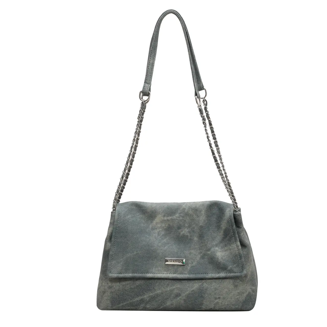 Green Flip Chain Shoulder Bag 2024 Summer - Image 3
