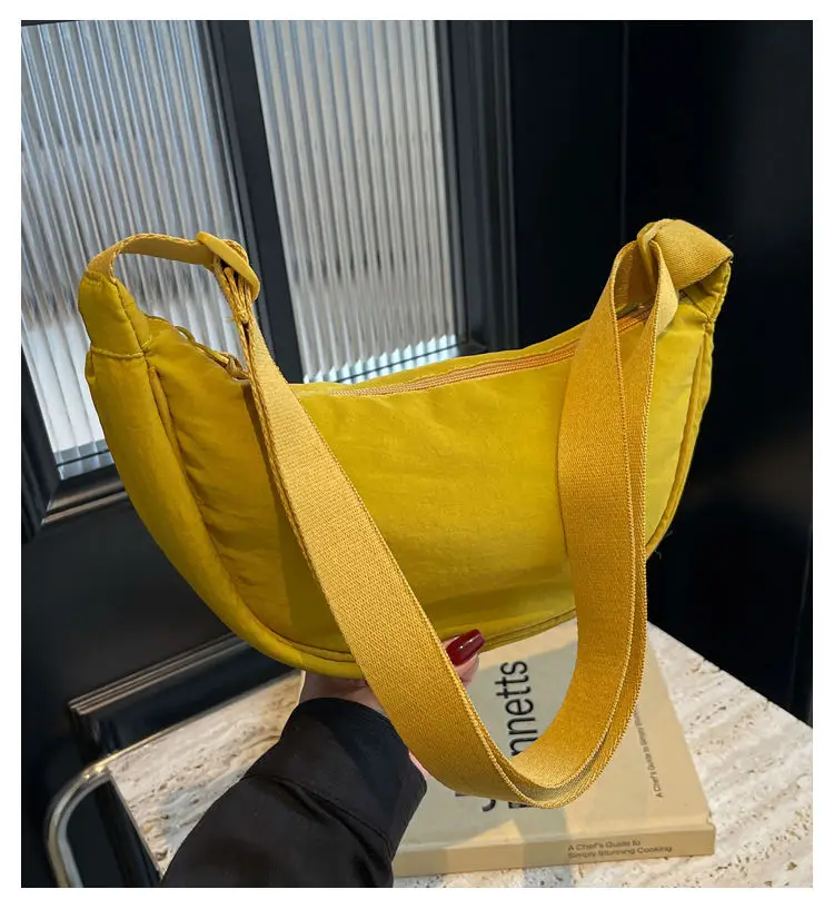 Black Nylon Crossbody Bag for Women — feature 1