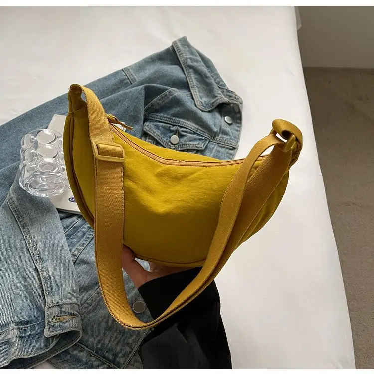 Black Nylon Crossbody Bag for Women — feature 11