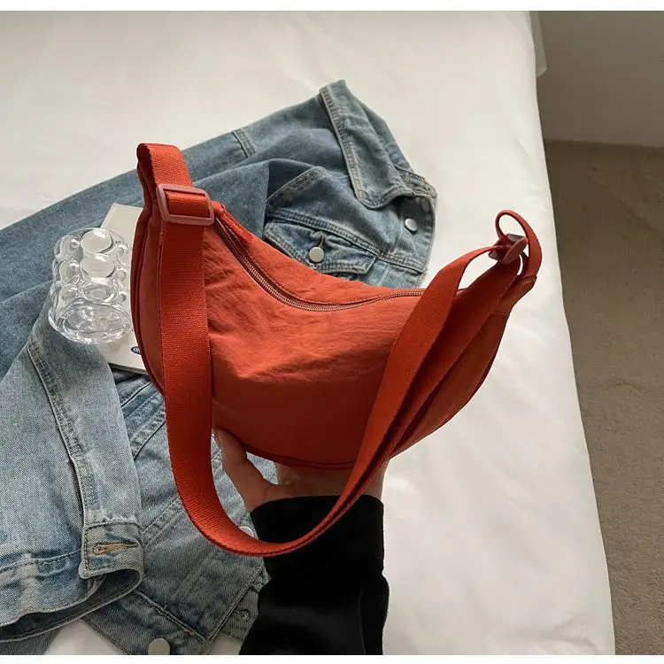 Black Nylon Crossbody Bag for Women — feature 15