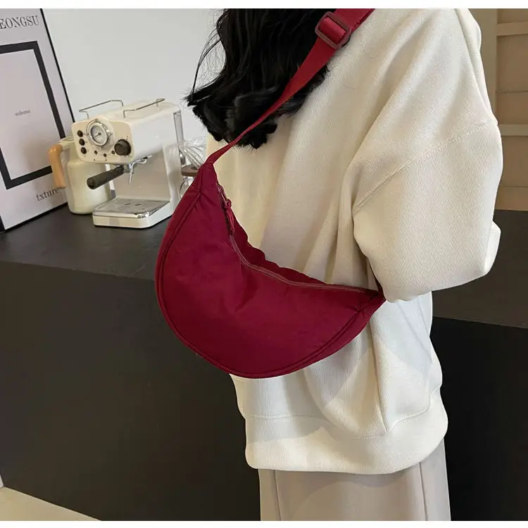 Black Nylon Crossbody Bag for Women — feature 22