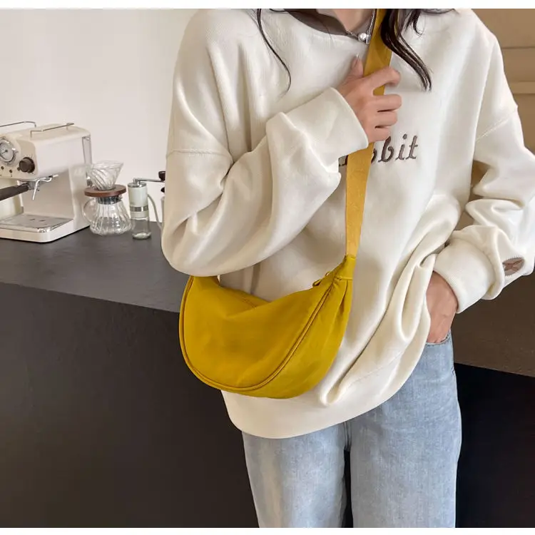 Black Nylon Crossbody Bag for Women — feature 25