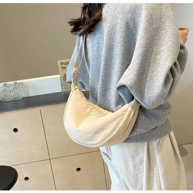 Black Nylon Crossbody Bag for Women — feature 28