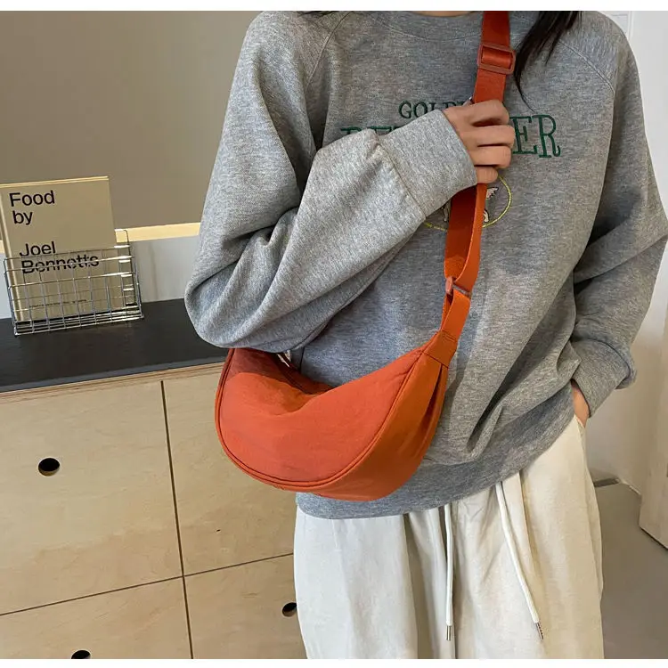 Black Nylon Crossbody Bag for Women — feature 29