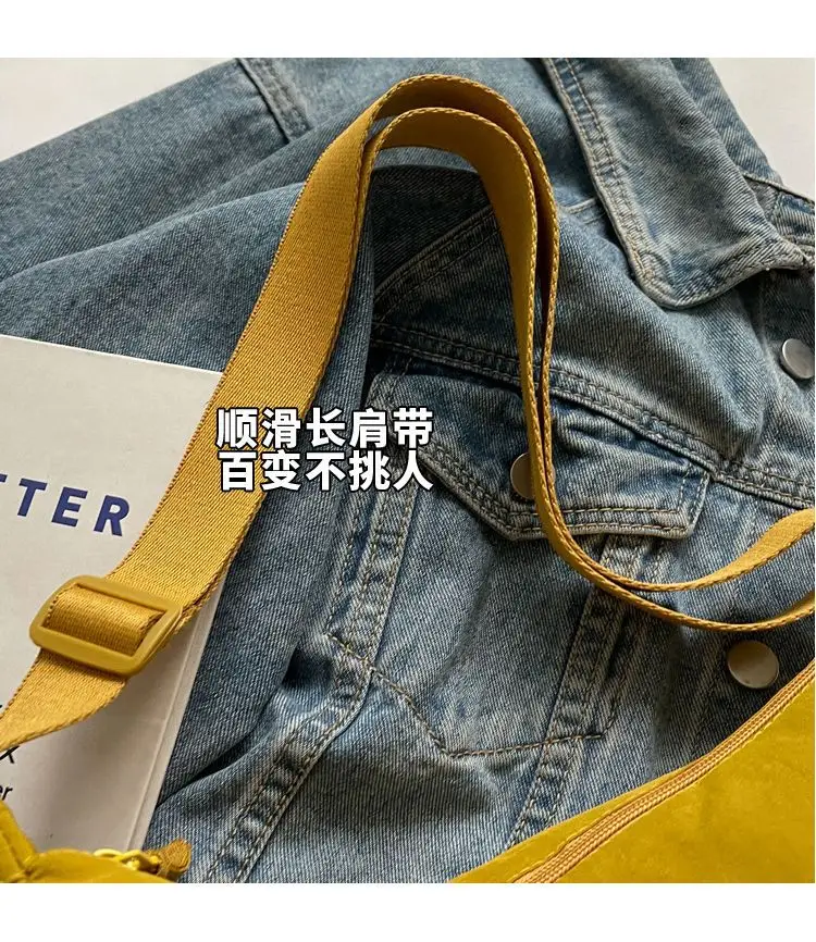 Black Nylon Crossbody Bag for Women — feature 3
