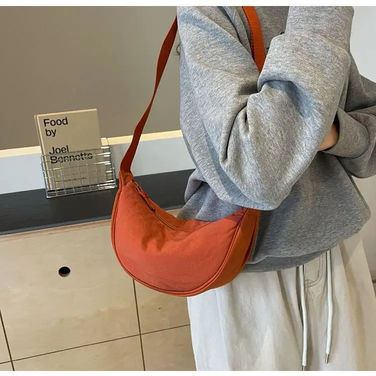 Black Nylon Crossbody Bag for Women — feature 30