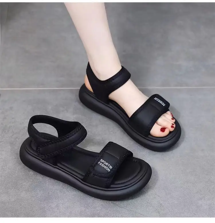 Women Flat Velcro Sandals Summer 2024 — feature 9