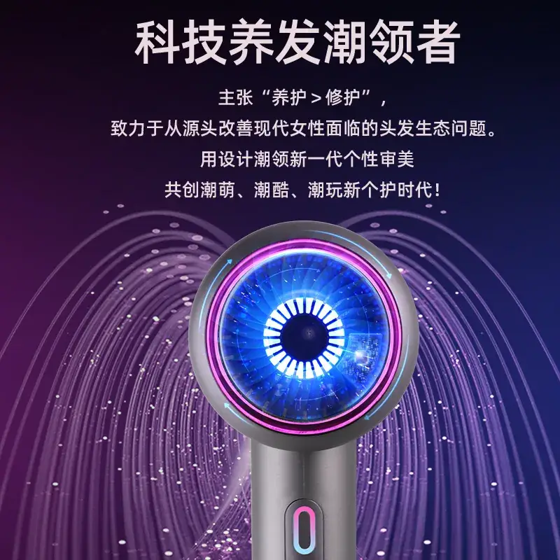 High Power Negative Ion Hair Dryer for Home & Salon