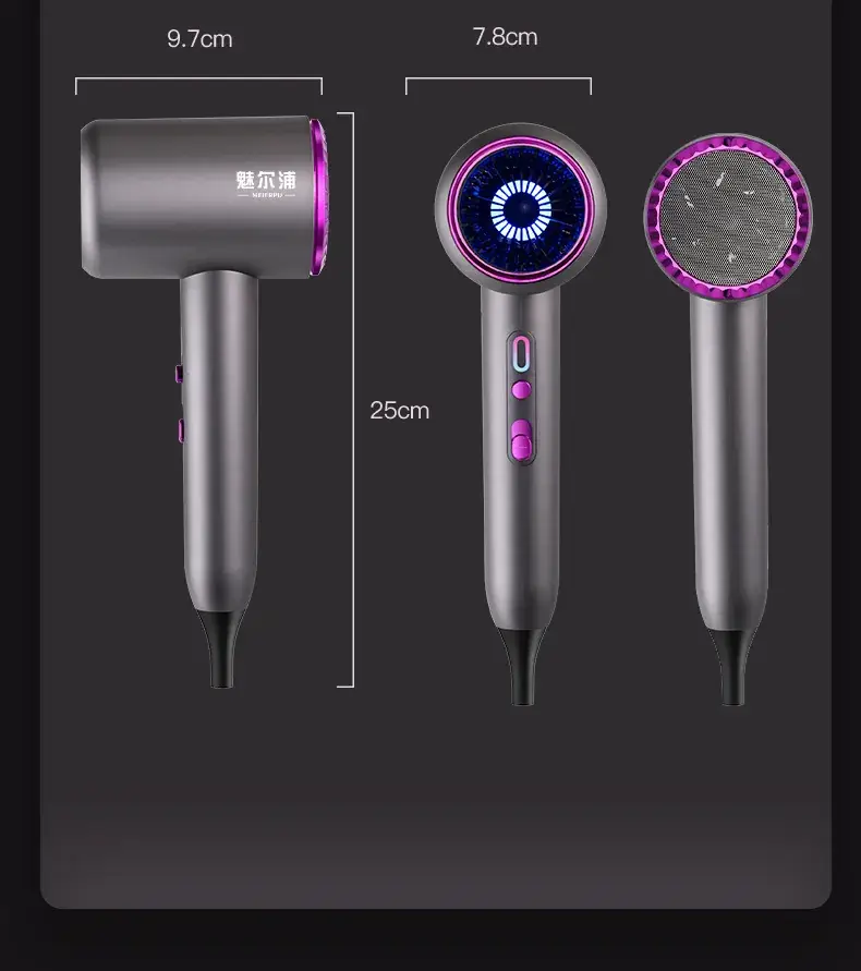 High Power Negative Ion Hair Dryer for Home & Salon — feature 27