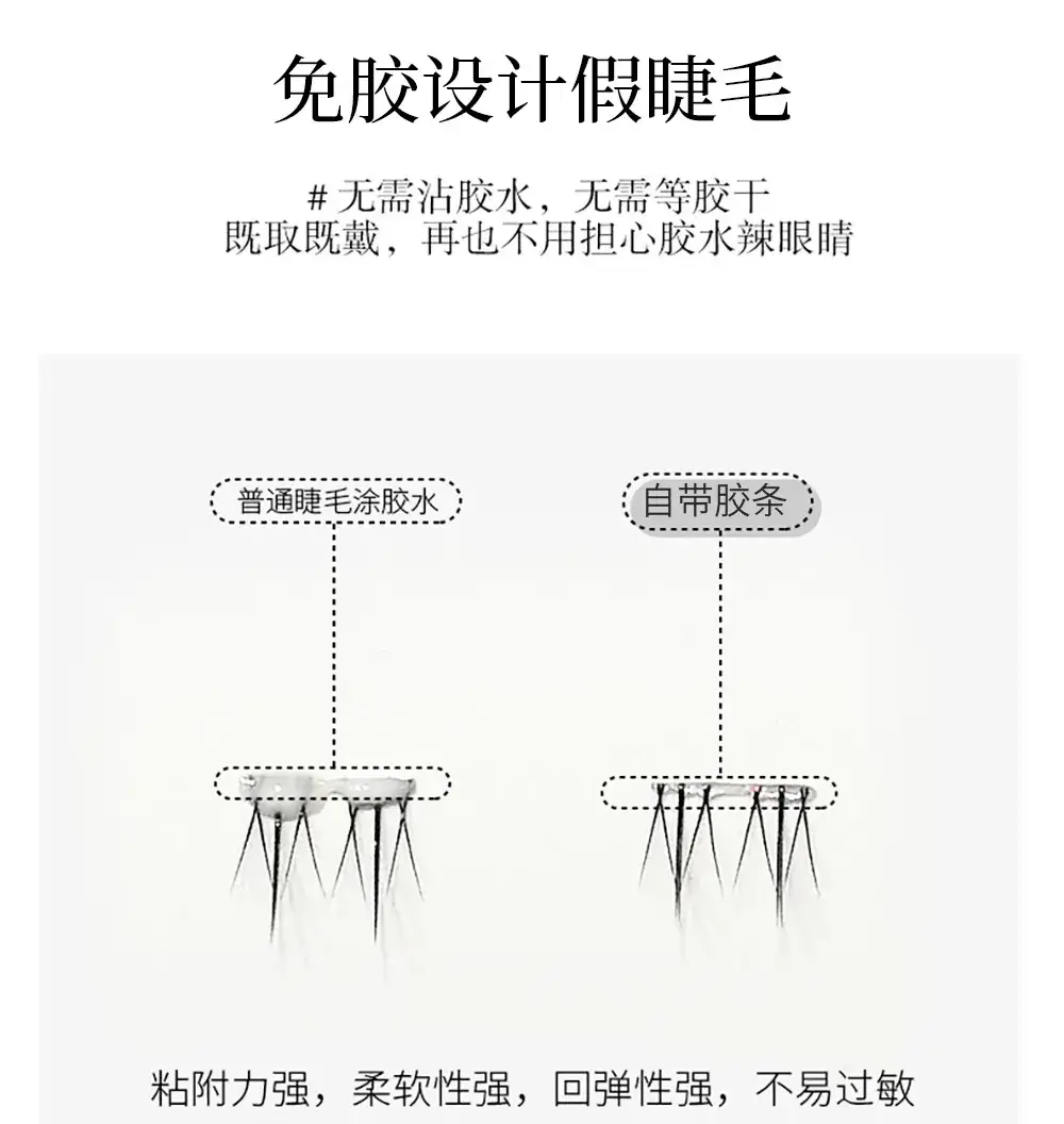 Magic Color Glue-Free Sunflower Eyelashes for Natural Look — feature 3