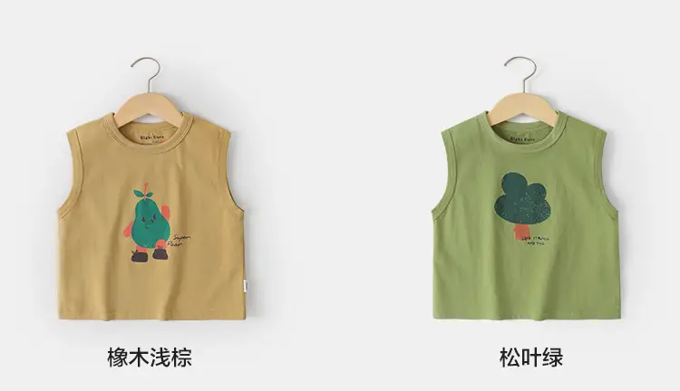 Right European Boys Cotton Sleeveless T-Shirt Summer — feature 13