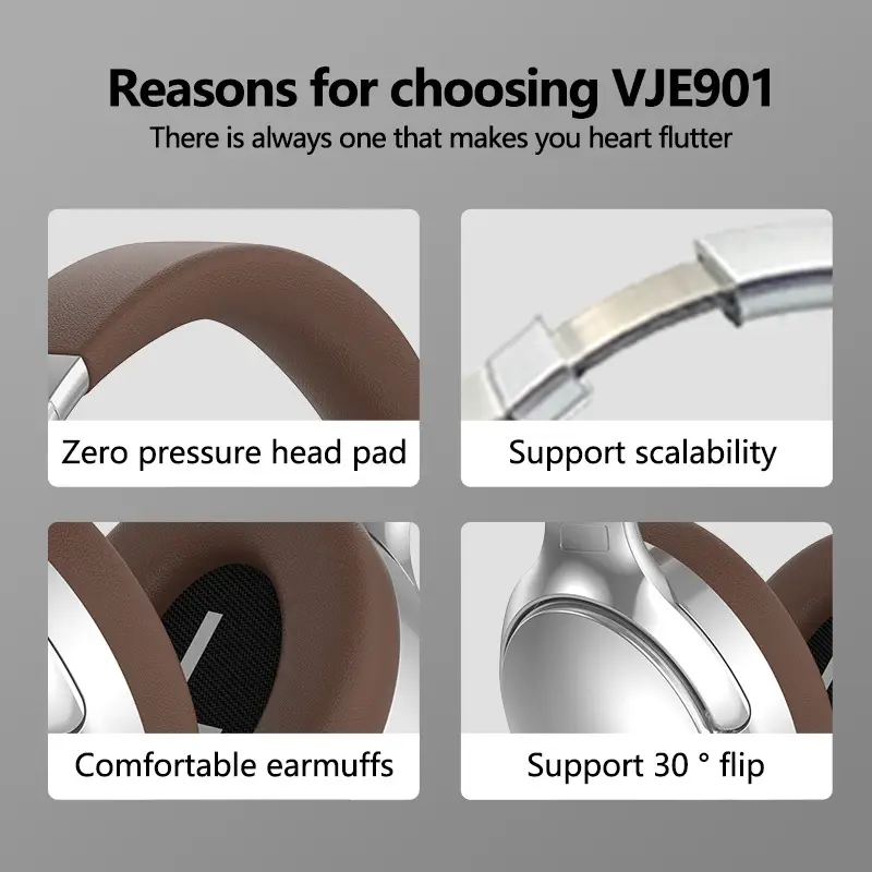 Cross-border VJE901 Bluetooth Headset with CE/FCO/ROHS Certificates - Image 6