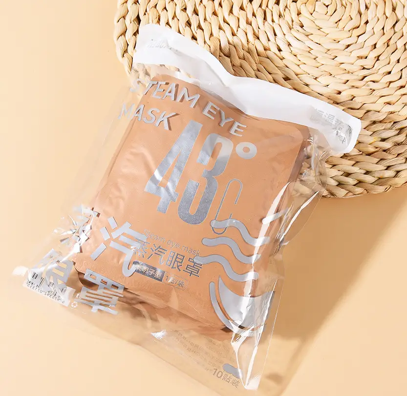 Fuyaaya Lutein Steam Eye Mask Hot Compress to Relieve Eye Fatigue and Improve Sleep Customized Disposable Heating Steam Eye Mask