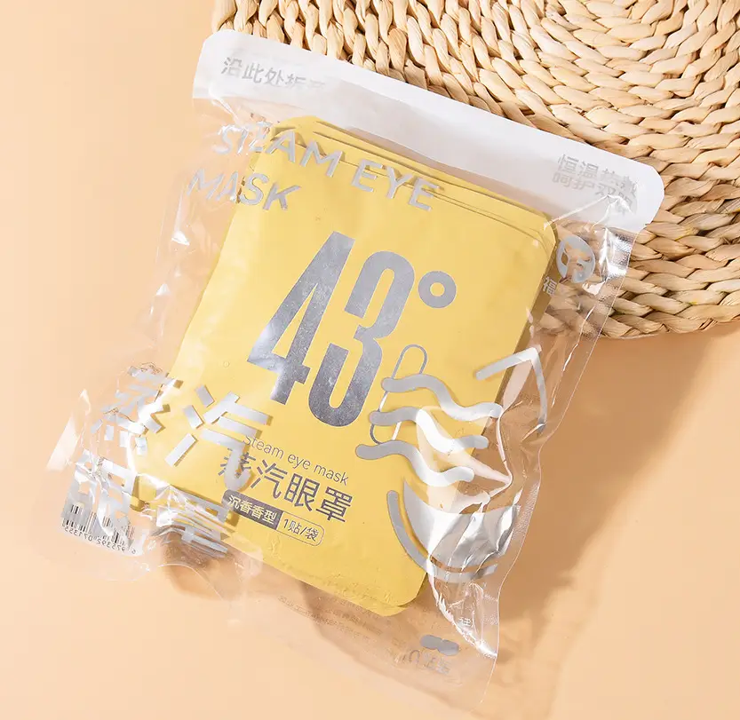 Fuyaaya Lutein Steam Eye Mask Hot Compress to Relieve Eye Fatigue and Improve Sleep Customized Disposable Heating Steam Eye Mask