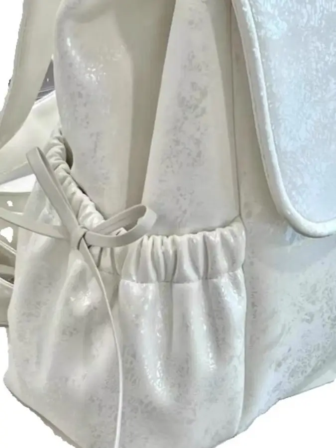 Silver Butterfly Backpack for Students & Travel