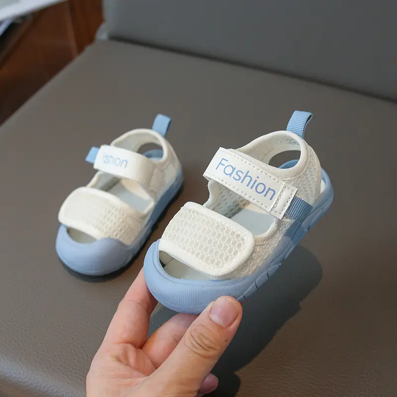 2024 Baby Sandals White Soft Soled Toddler Shoes - Image 5