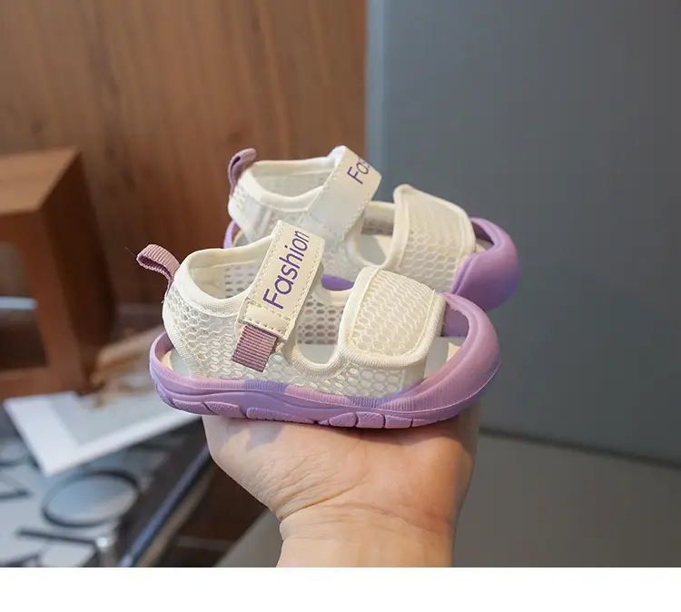 2024 Baby Sandals White Soft Soled Toddler Shoes — feature 11