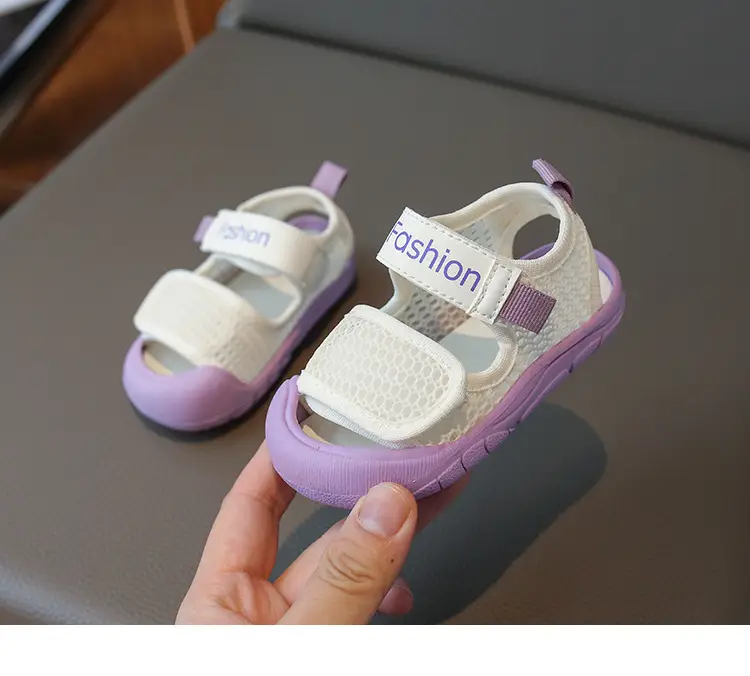2024 Baby Sandals White Soft Soled Toddler Shoes — feature 12