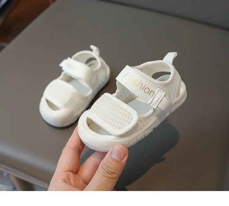 2024 Baby Sandals White Soft Soled Toddler Shoes — feature 15