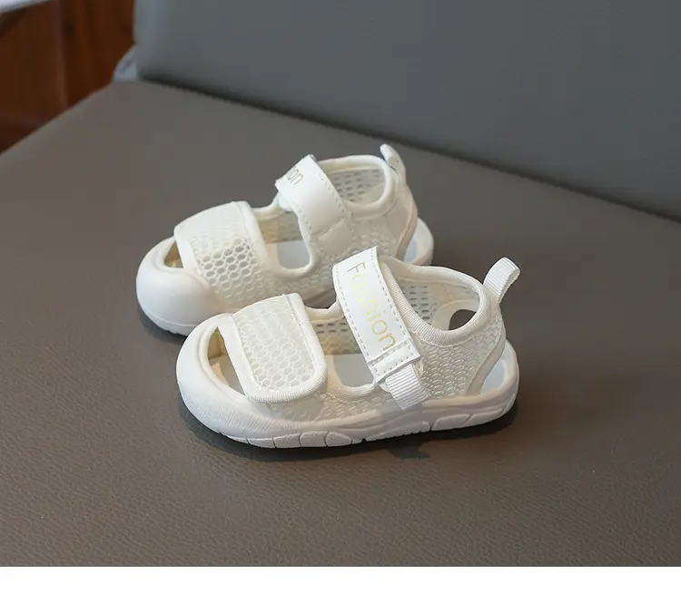 2024 Baby Sandals White Soft Soled Toddler Shoes — feature 16
