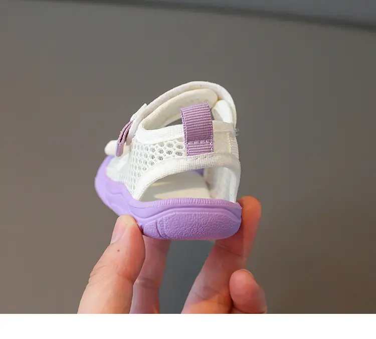 2024 Baby Sandals White Soft Soled Toddler Shoes — feature 24