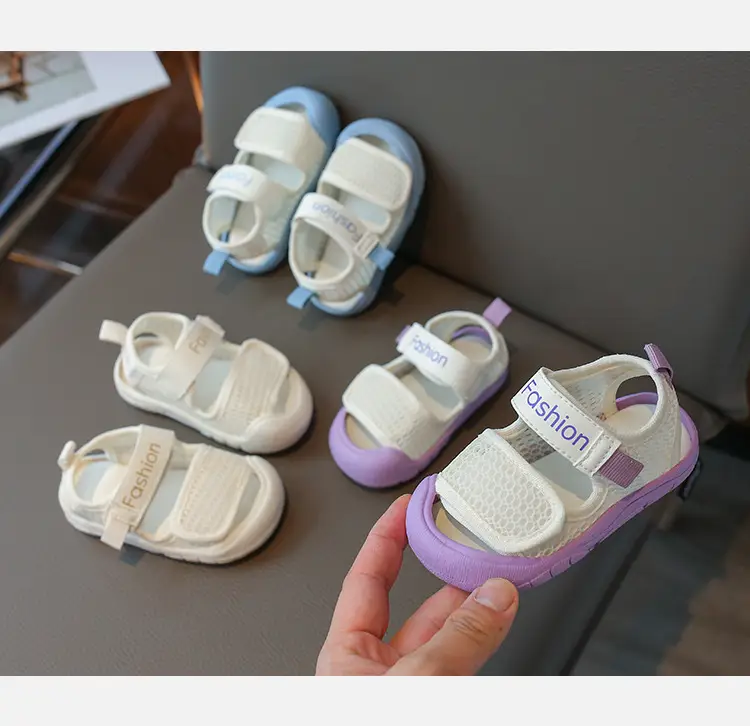 2024 Baby Sandals White Soft Soled Toddler Shoes — feature 9