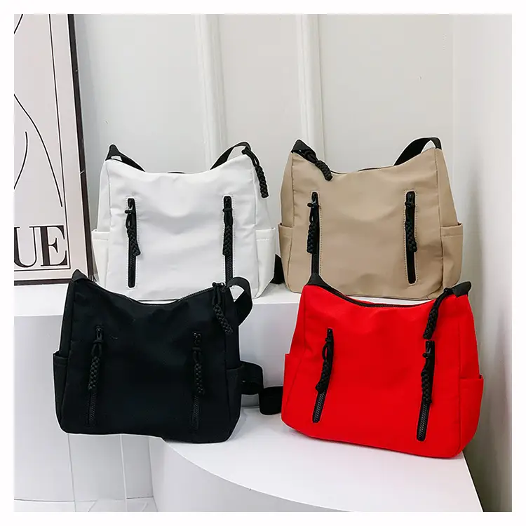 Nylon Shoulder Crossbody Bag Women 2024 Spring College Style - Image 5