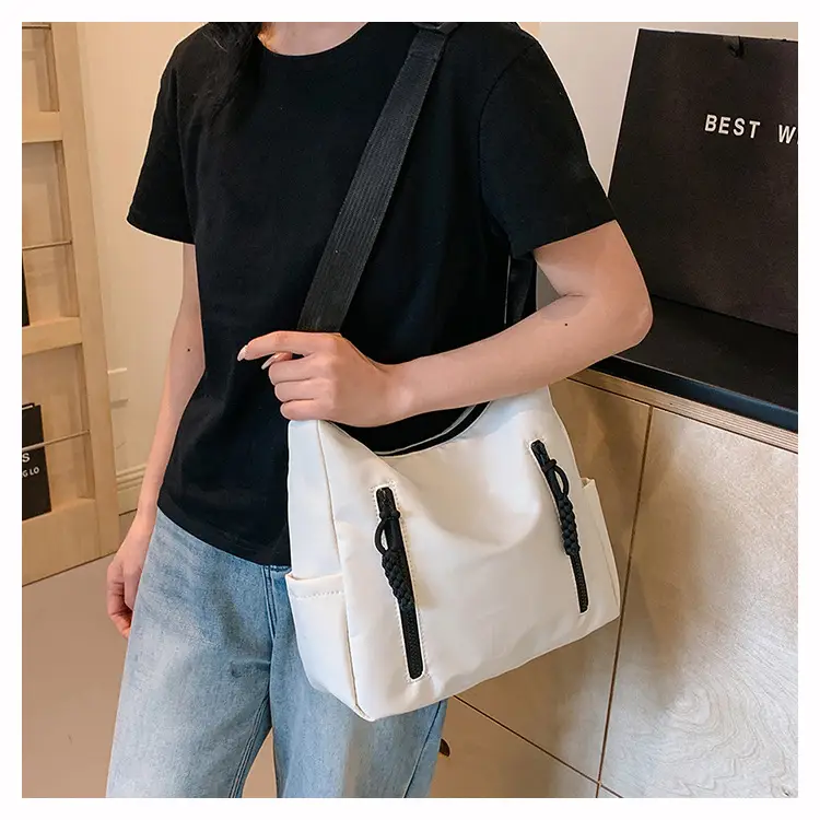 Nylon Shoulder Crossbody Bag Women 2024 Spring College Style — feature 25